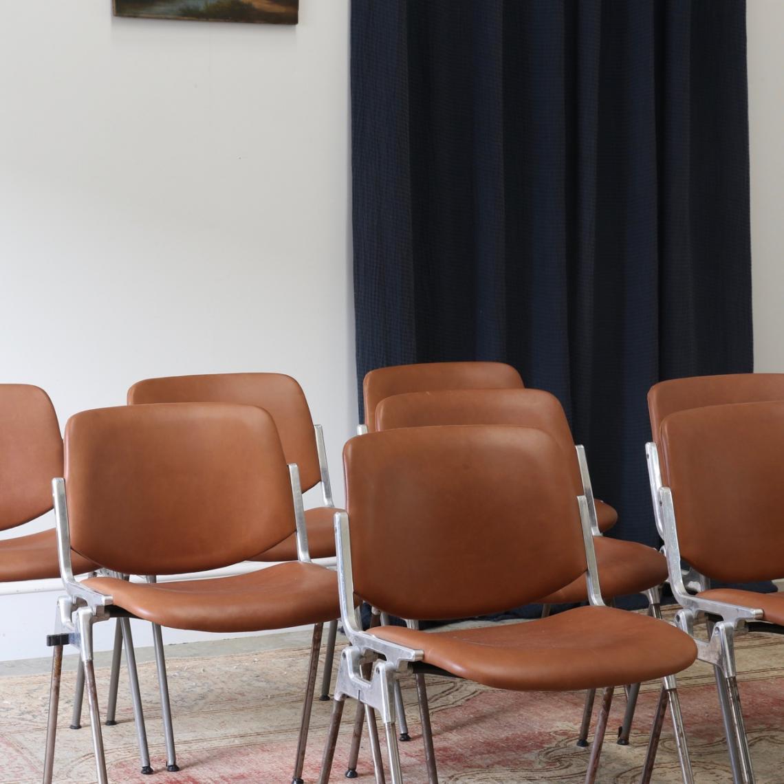 Castelli Chairs // Set of Eight